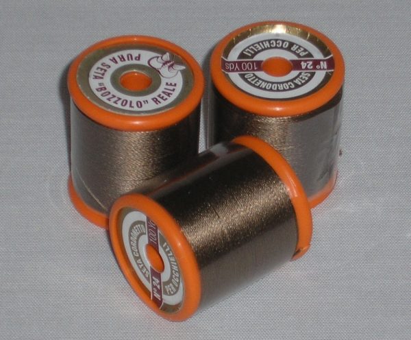 11/0156# - Seta Bozzolo art.631/24 asole, silk thread buttonhole, (vendita a rocchetto)