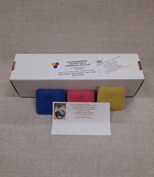 0195/C Gesso per sartoria ESBE colorati  - tailors chalk