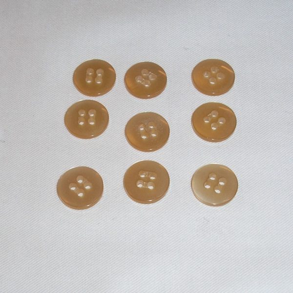 22/0444 Bottoni pantaloni art. MODA lin.23 trouser buttons (imitation mother of pearl) - immagine 7