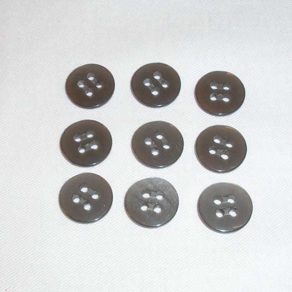 22/0444 Bottoni pantaloni art. MODA lin.23 trouser buttons (imitation mother of pearl) - immagine 4