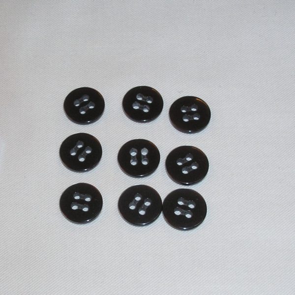 22/0444 Bottoni pantaloni art. MODA lin.23 trouser buttons (imitation mother of pearl) - immagine 5