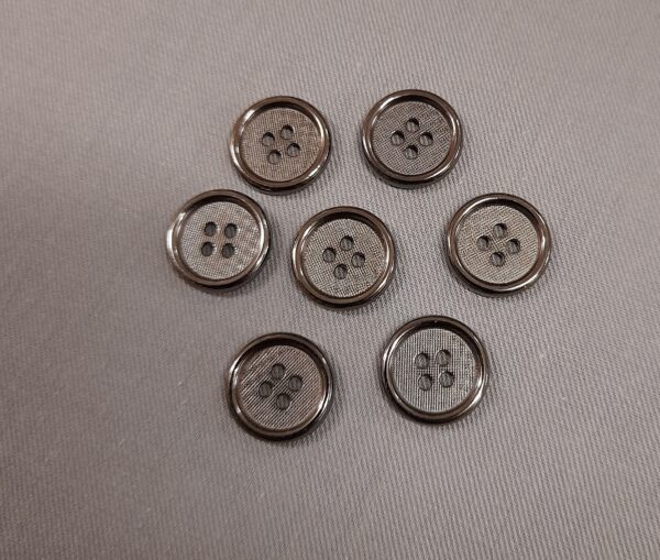 17/1288 Bottoni metallo Blazer art. UB/84 lin. 24 - Blazer metal buttons - immagine 5