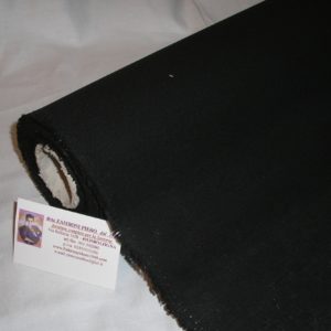 07/0104 Canapina/75 art. SUPER col.Nero - canvas for reinforcement trouser belt