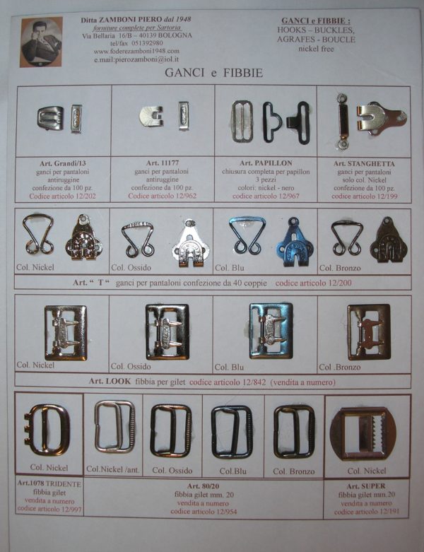12/0967 Chiusura per PAPILLON  bow-tie closure - immagine 4