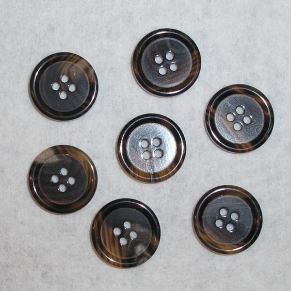 bottoni vero corno, veritable horn buttons