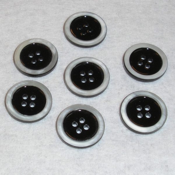 bottoni vero corno, veritable horn buttons