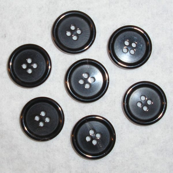 bottoni vero corno, veritable horn buttons