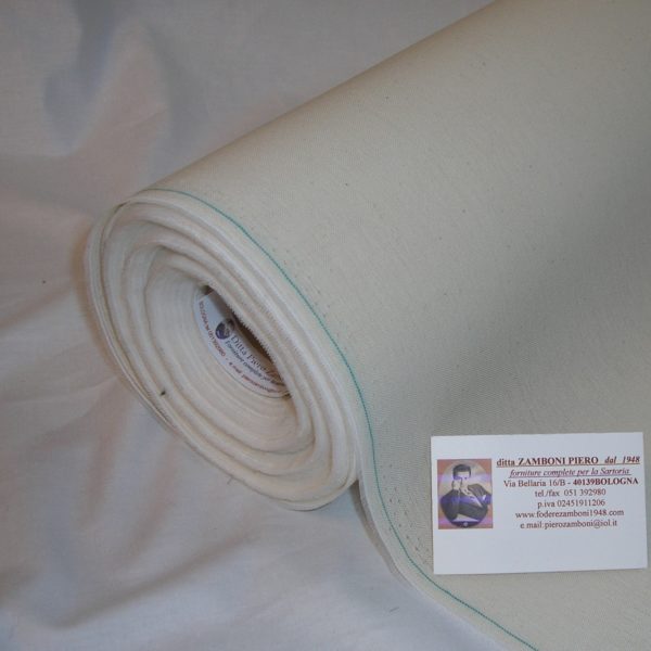 05/0072 CRINONE/75 per pantaloni - canvas for reinforcement trouser belt