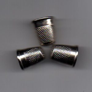 ditali per sartoria chiusi, thimbles