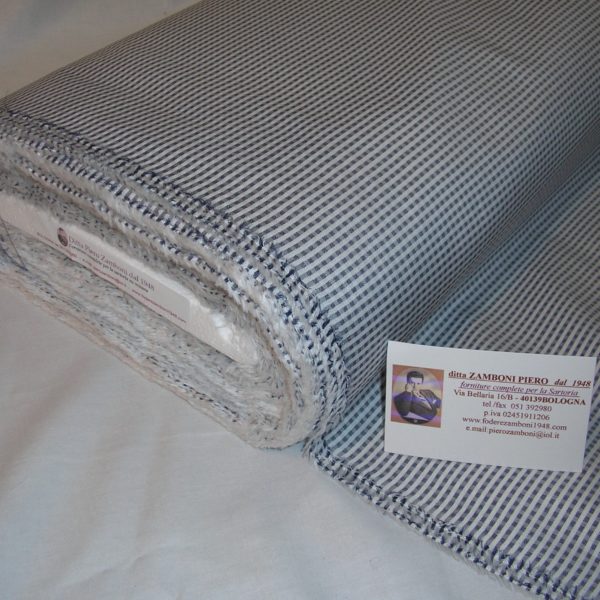 09/0670 Fodera tasche/150 cm. art. EST/432  vest canvas