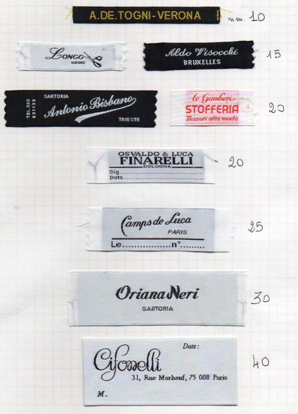 customized woven labels