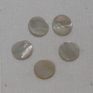mother fo pearl buttons white