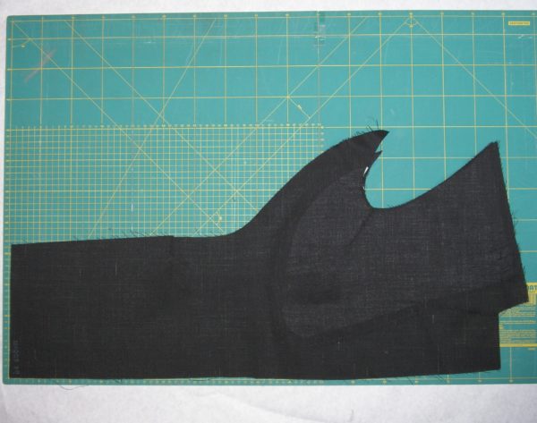 04/0991NE Tela preformata art. 12A/V1 NERO monopetto - chest fronts
