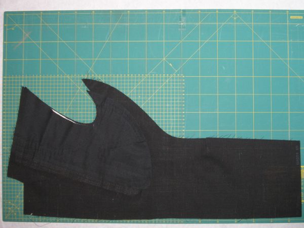 04/0991NE Tela preformata art. 12A/V1 NERO monopetto - chest fronts - immagine 4