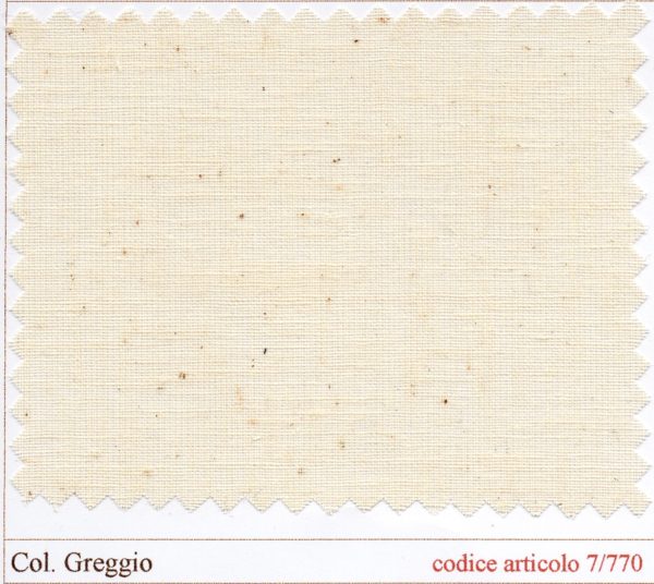 07/0770 Tela/150 art. MODELLI greggio