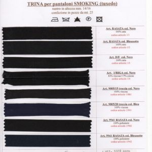 Trina pantaloni smoking, tuxedo, frac.