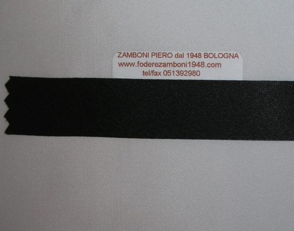 01/0001 Trina pantaloni art. RASATA col. Nero - trouser satin braids